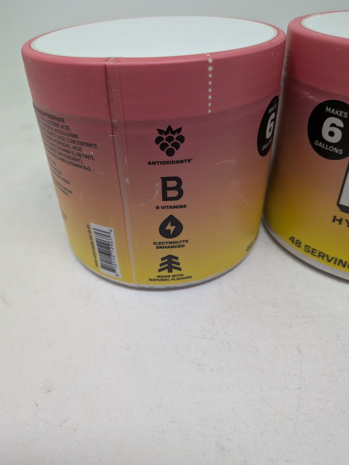 Prime Hydration Powder Mix Strawberry Banana Lot Of 5 (10.8 Oz Each) Exp2/28