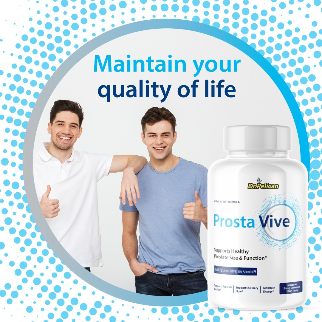 Prosta Vive- Support Supplement for Men – Urinary & Bladder Health-1 Bottle