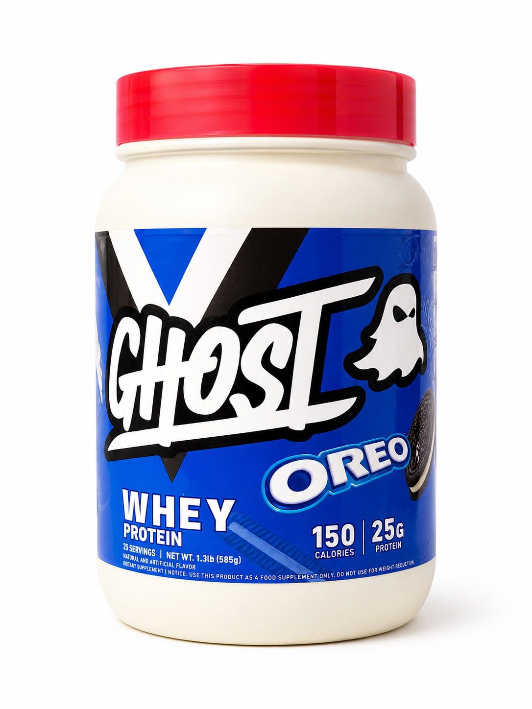 GHOST Whey Protein OREO Flavor 1.3 lb 25g Protein Exp 12/2027 New