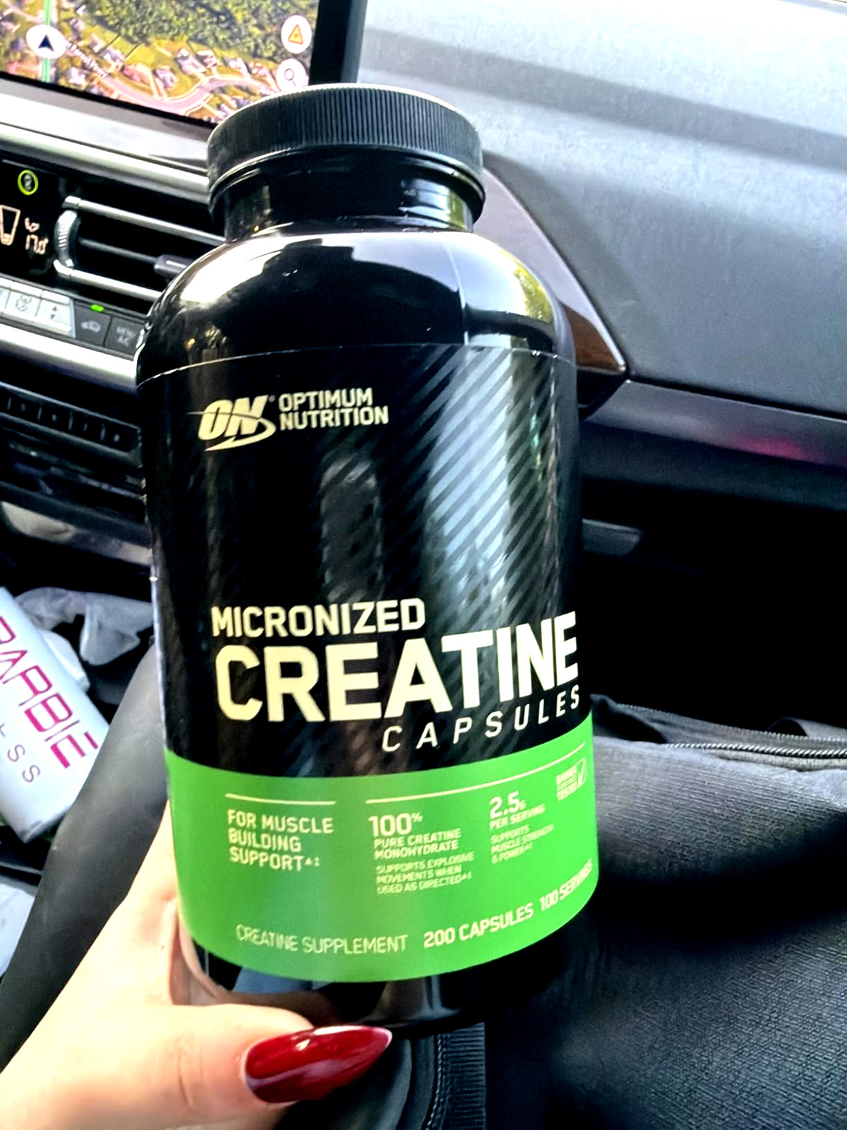 Optimum Nutrition 100% Pure Micronized 2500mg Creatine Monohydrate 300 Capsules