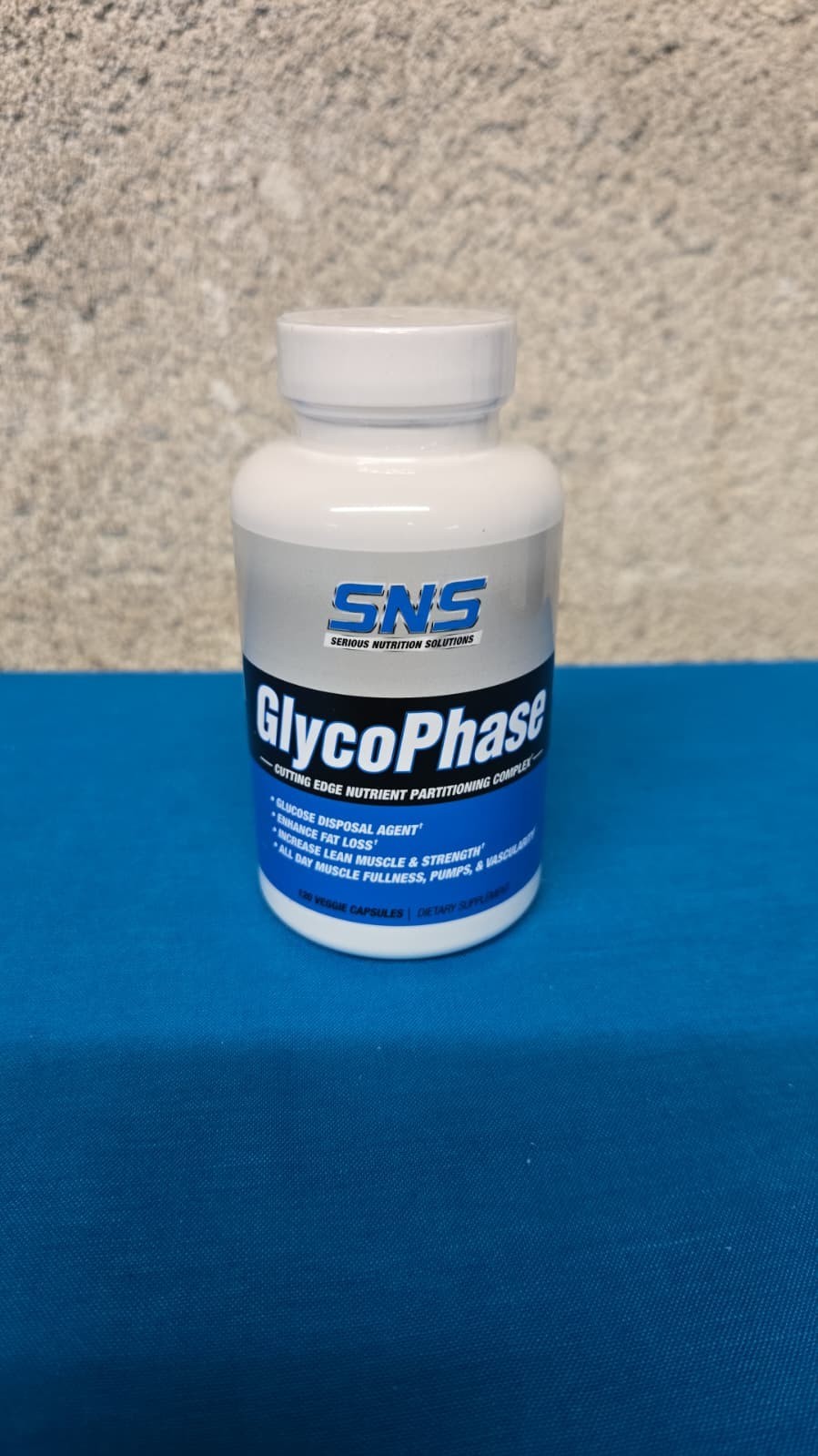 SNS Glycophase Nutrient Partitioning and Glucose Disposal Agent 120 Capsules New