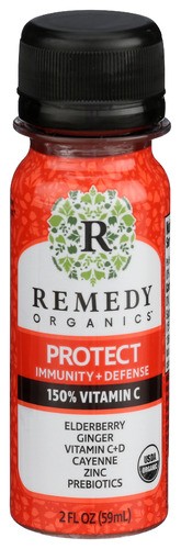 Remedy Organics Shot Protect Immnity 2 OZ Pack Of 12