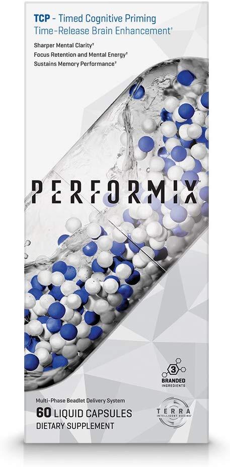 PERFORMIX TCP Timed Cognitive Priming Liquid Capsule – 60 Count