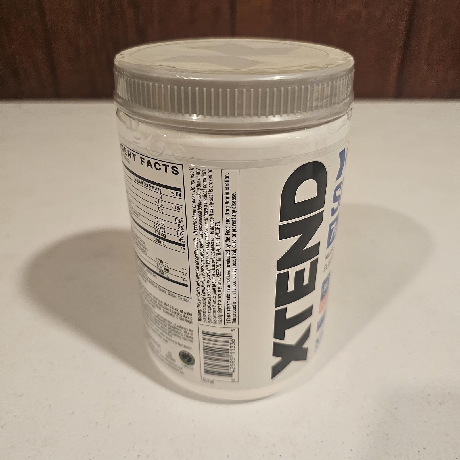 Xtend Sport BCAA Nutrition Powder – Blue Raspberry Ice – 12.2 oz