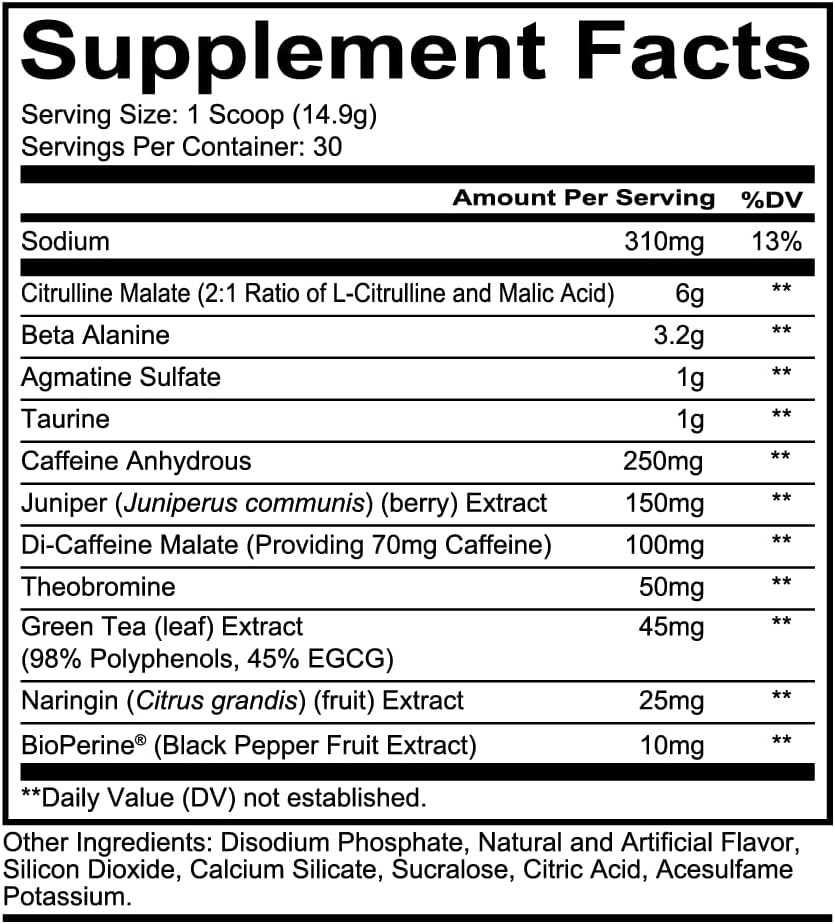 REDCON1 Total War Pre Workout, Watermelon – L Citrulline, Malic Acid, Green…