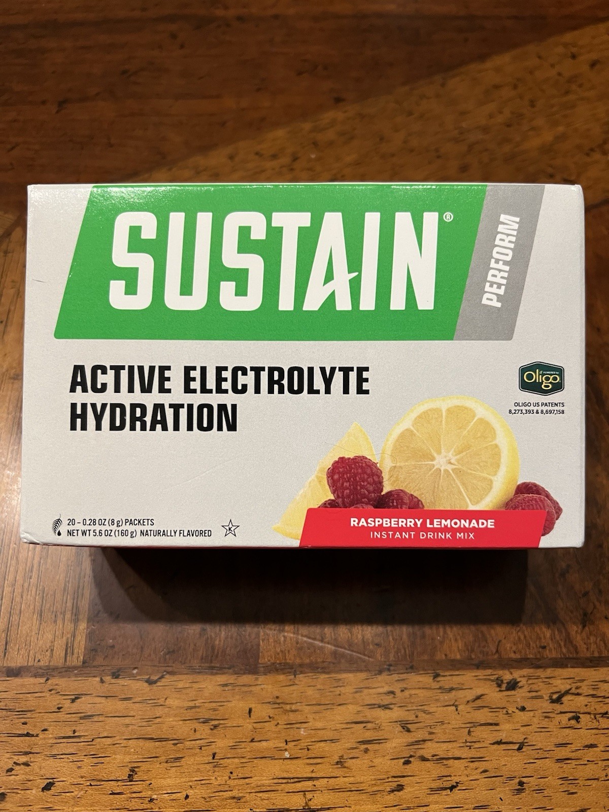 Melaleuca Sustain Sport Drink Mix Raspberry Lemonade 20 Packets