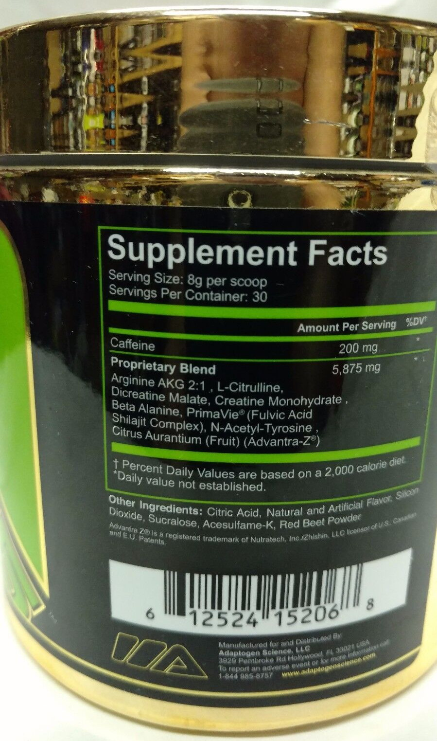 Adaptogen Science – WARP 5 PWO – 30 Servs – PINK LEMONADE Blast – Best 11/2024