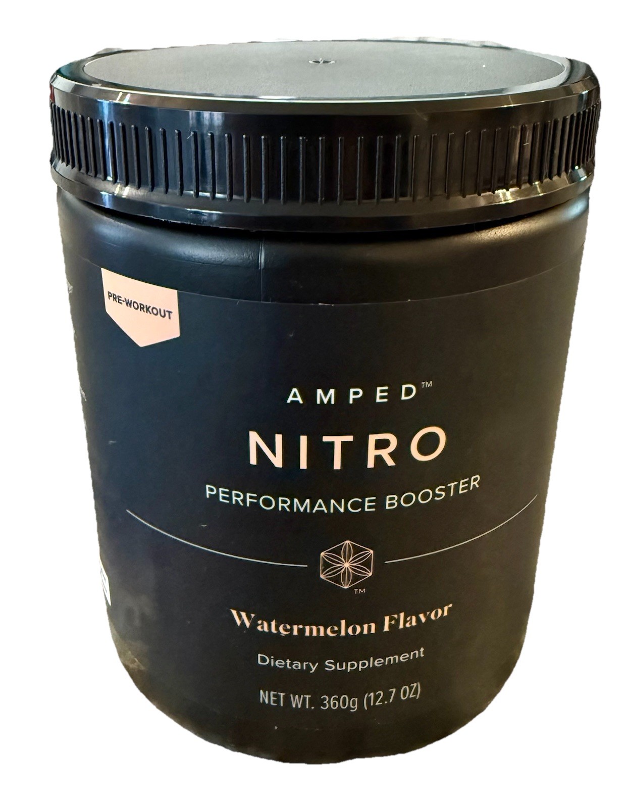 Isagenix Amped Nitro Performance Booster Watermelon Flavor 12.7oz Free Shipping