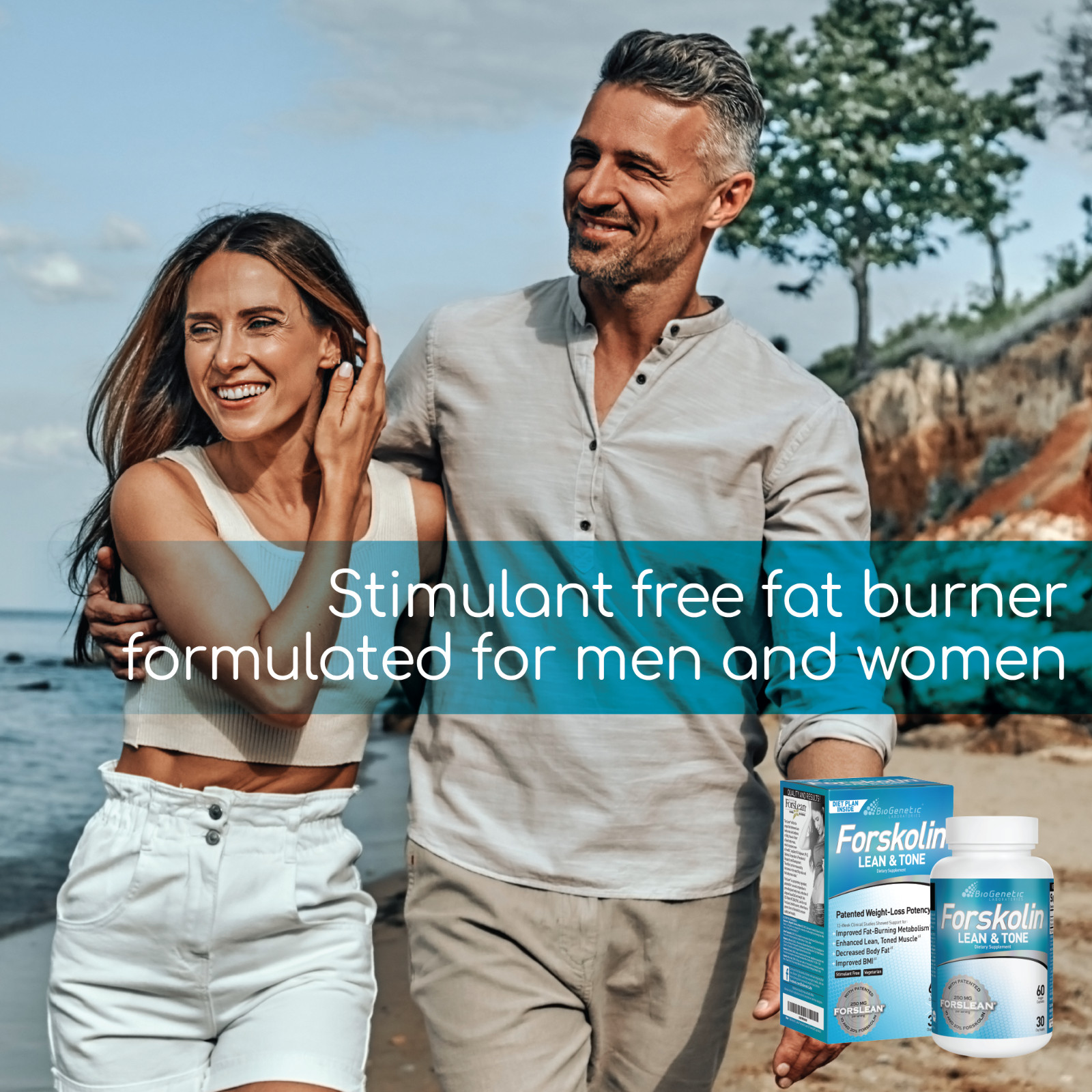 Forskolin Lean & Tone Clinically Studied Weight Loss & Body Toning Formula