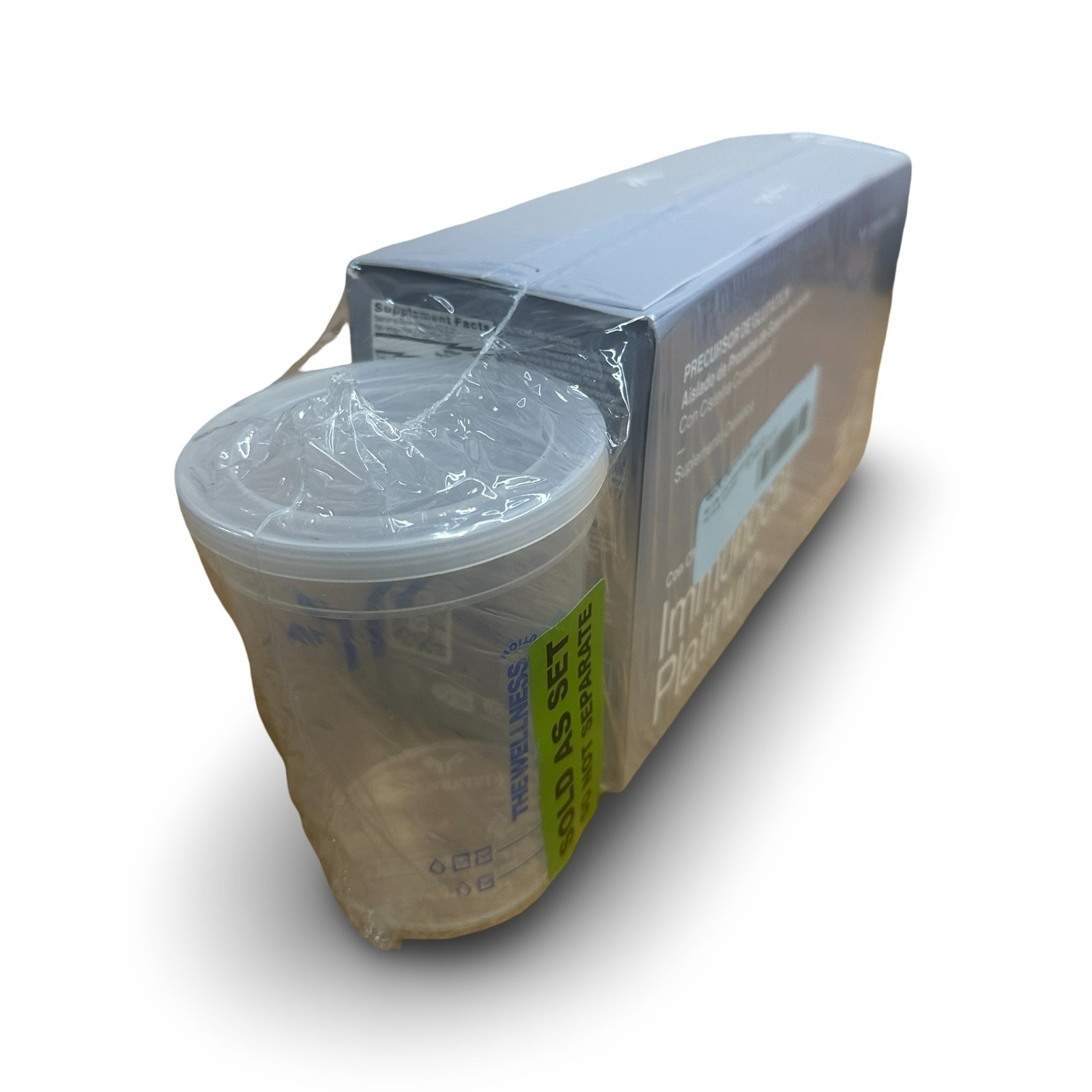Immunotec Immunocal Platinum 30 Pouches w/ Shaker Cup Exp 1/2028 Sealed