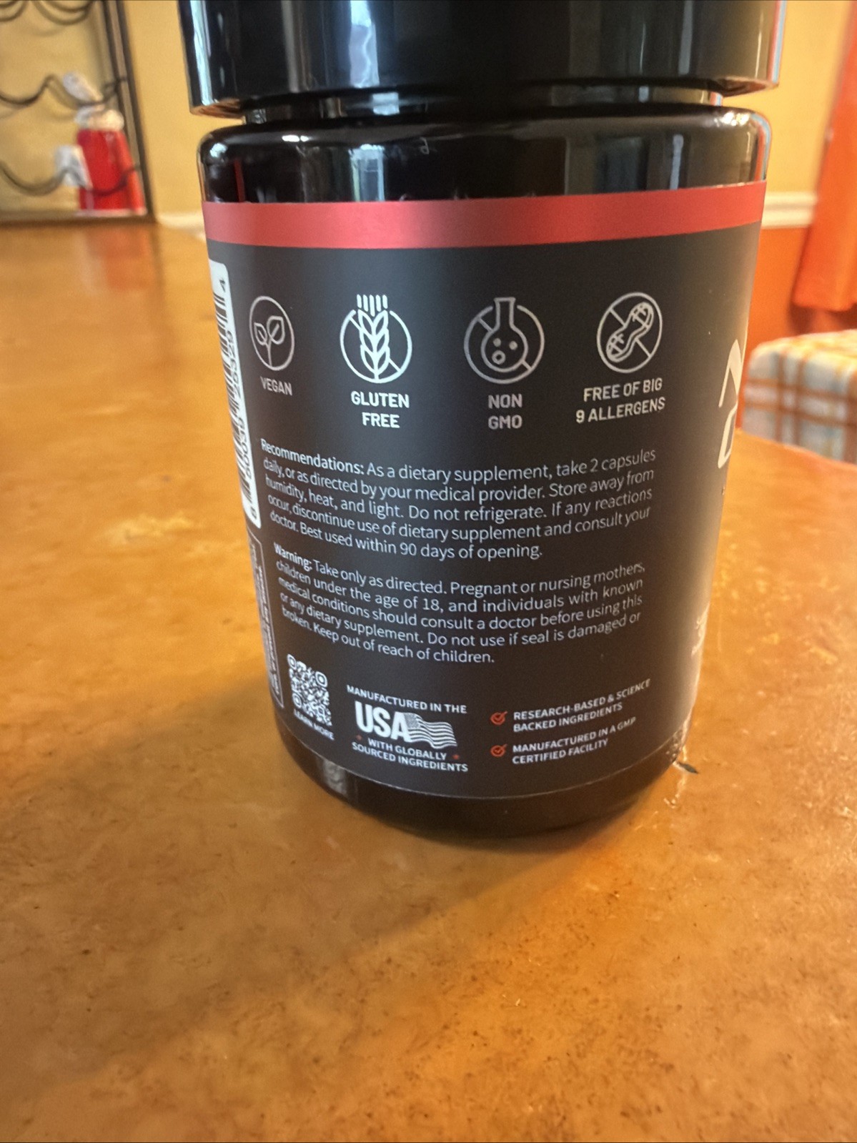 SNAP Nitric Oxide Booster – L-Arginine, L-Citrulline – 60 Capsules EXP 08/2028