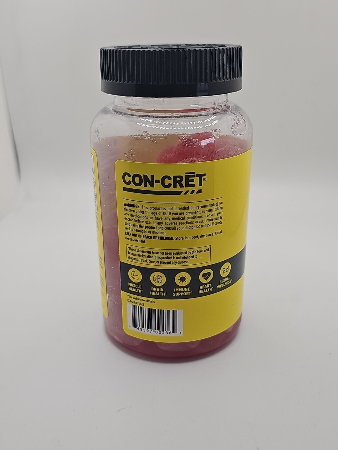 CON-CRET Creatine HCl Gummies for Men & Women | Muscle, Cognitive, Cellular