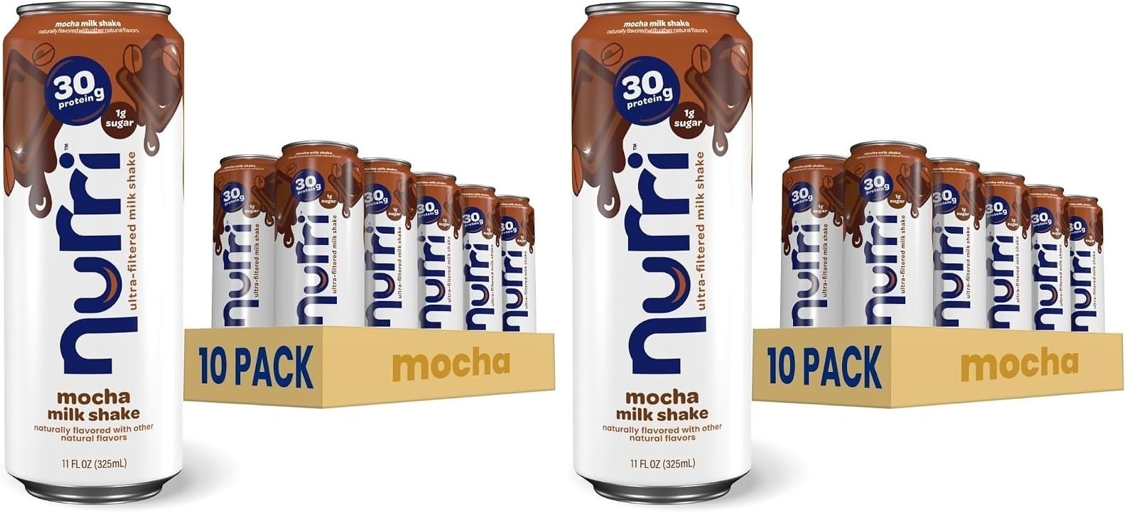 Nurri 30g Protein Ultra Filtered Milk Shake Chocolate 10 Cans