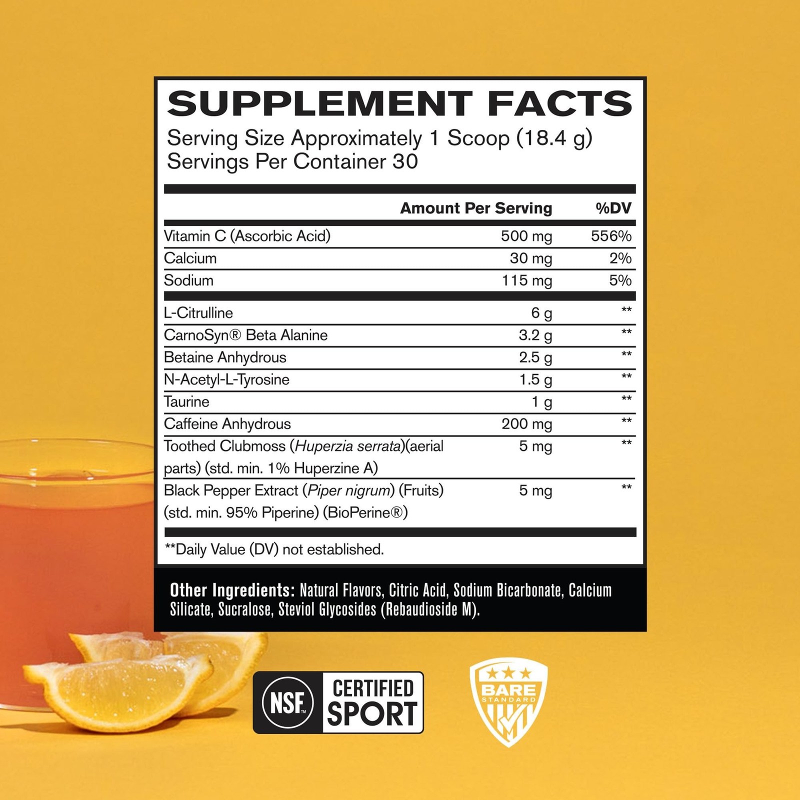 BARE PERFORMANCE NUTRITION, BPN Flight Pre Workout, Pink Lemonade, Energy, Fo…