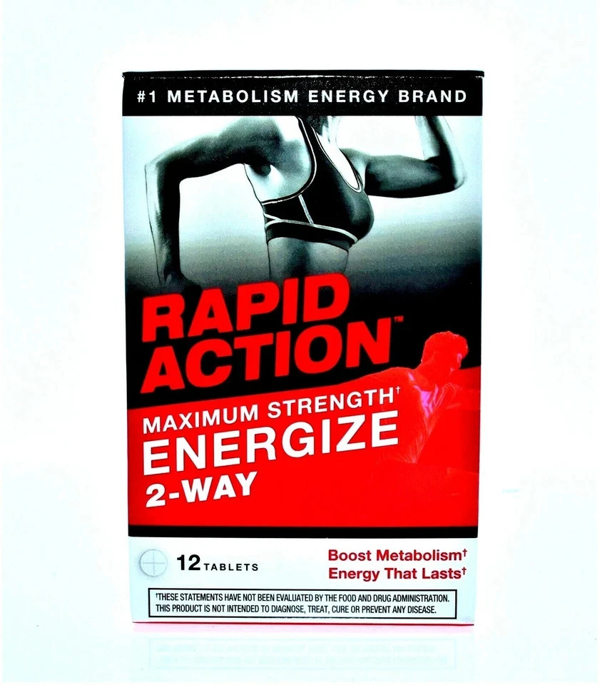 VITA Rapid Action Energize 2-Way – 12 Pack (144 Tablets Total)