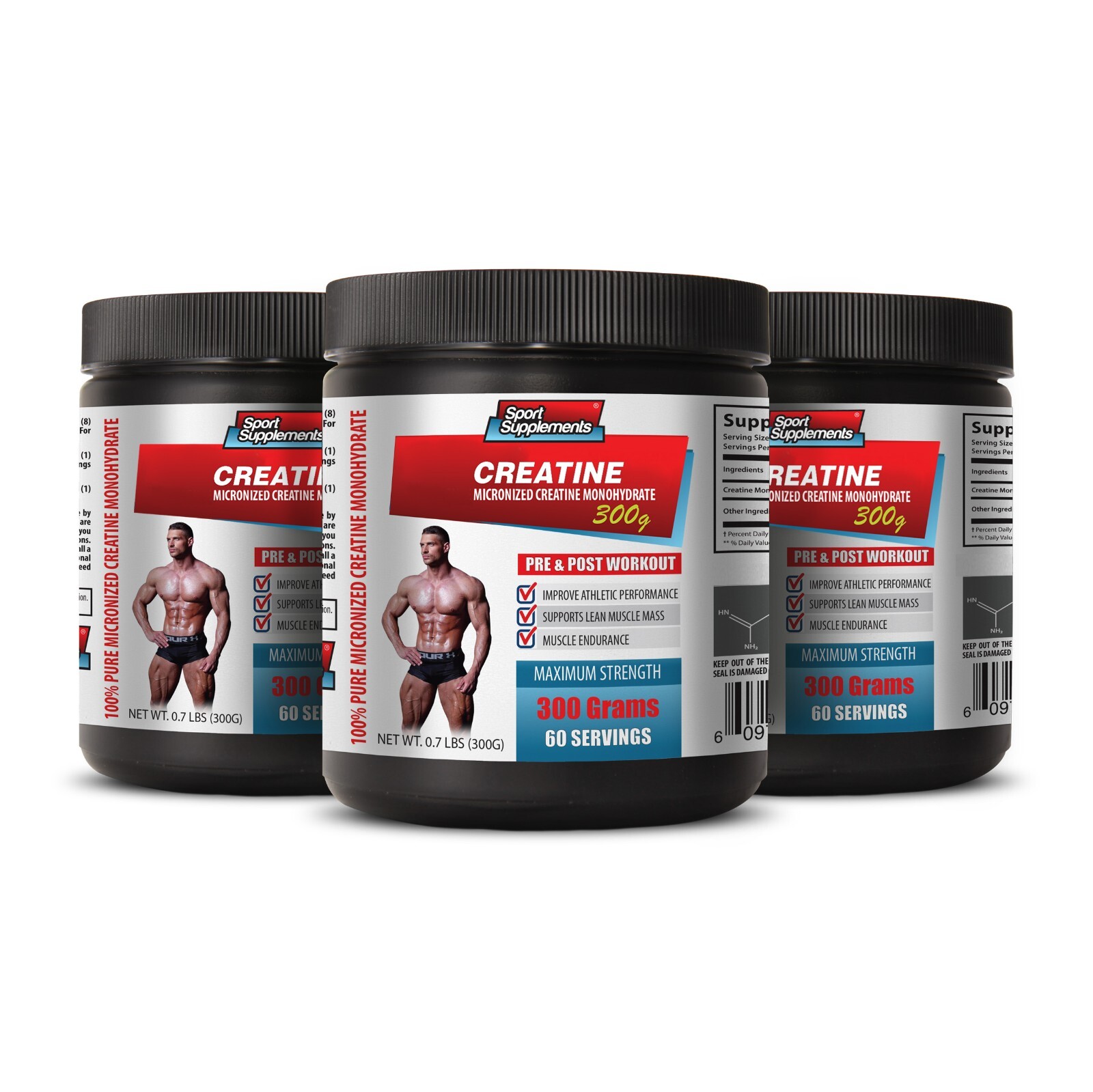 Optimize Muscle Energy – MICRONIZED MONOHYDRATE CREATINE – Muscle Boost 3B 900G