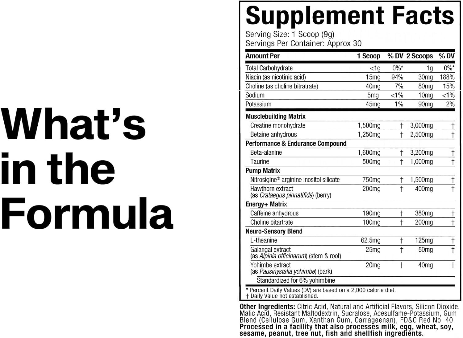 Vapor X5 Pre-Workout Mix – 30 Servings for Lean Muscle & Explosive Energy Boost