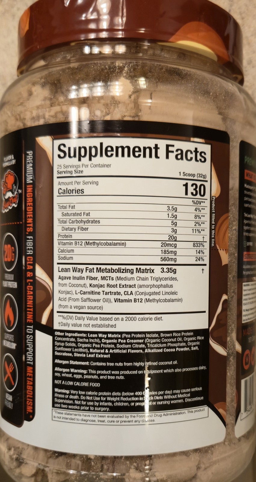 MuscleSport LEAN WAY PLANT’D PROTEIN 2lb ( 25 Servings ) Protella BEST BY 10/26