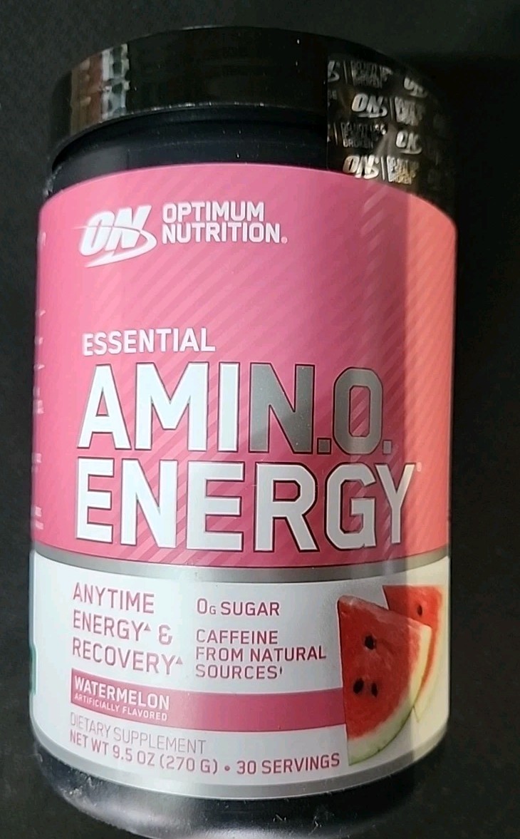 Optimum Nutrition Amino Energy Pre Workout Watermelon 30 Servings Exp 6/26