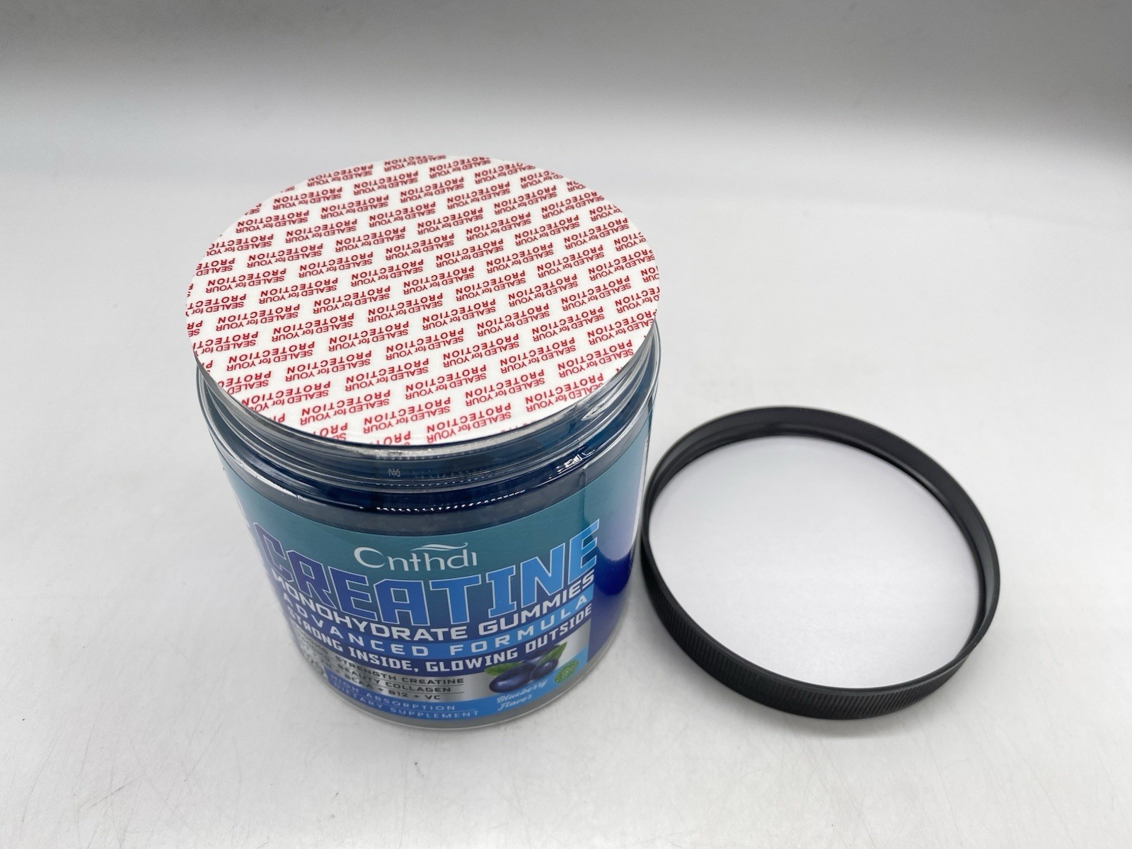 Cnthdi Creatine Monohydrate Gummies – Blueberry – Gluten-Free 6000mg 120 Count