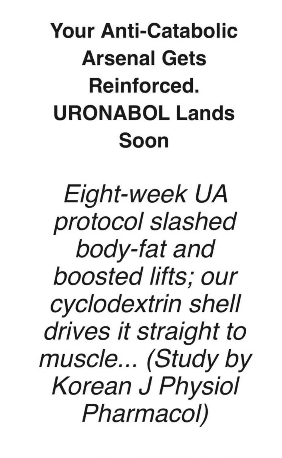 Uronabol:Ult.Dry, Striated, Density & Shredded Gainer By Vintage Muscle 💪🧪🏛️
