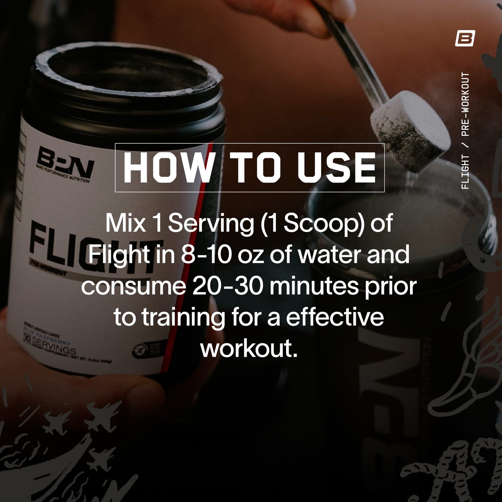 Bare Performance Nutrition Bpn Flight Pre Workout Supports Energy And Mental