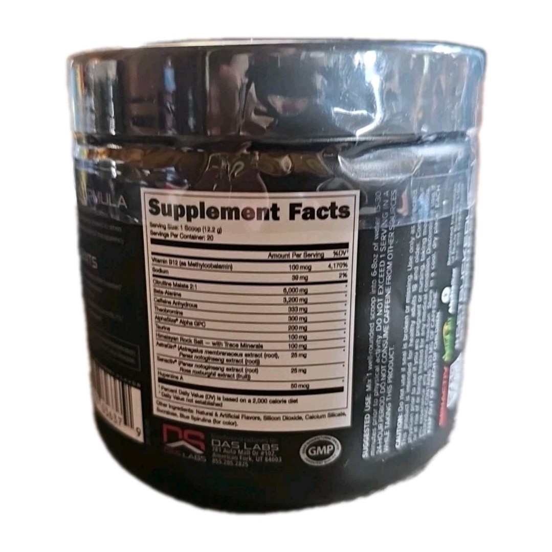 Bucked Up Woke AF Pre-Workout Powder Rocket Pop – 8.6oz