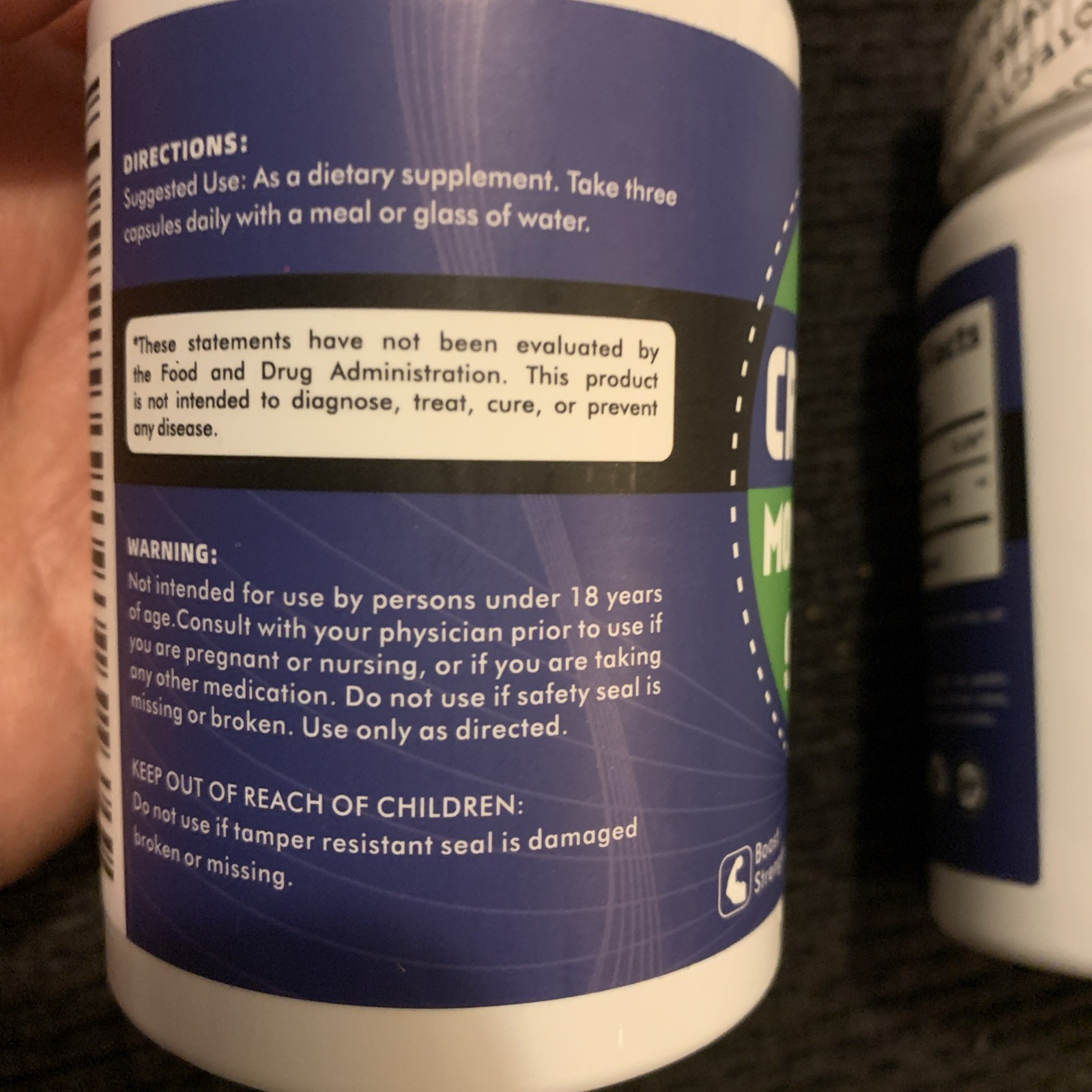 3 – NoavII Creatine Monohydrate Muscle Gain 270 Capsules Exp. 07/2026