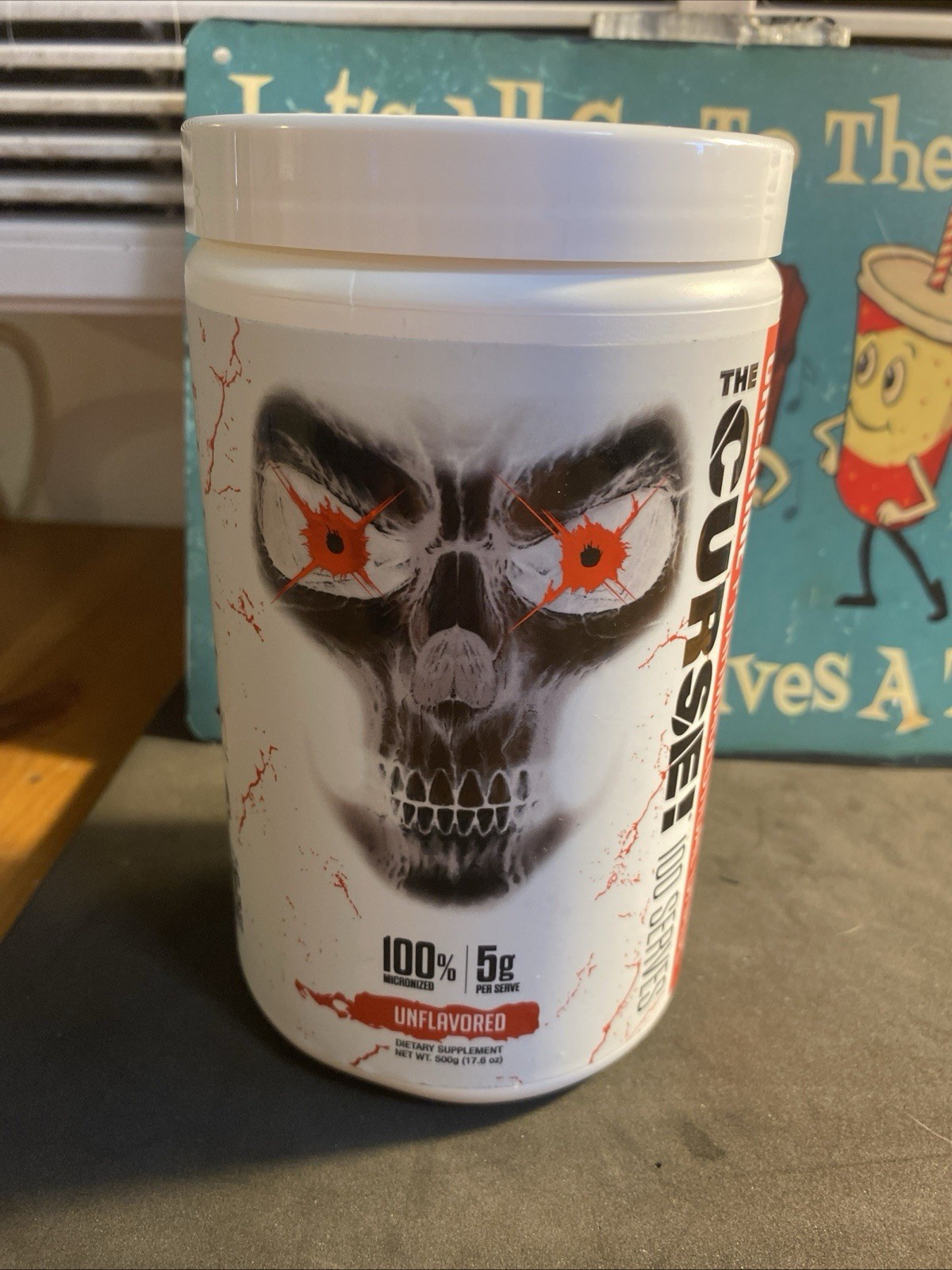 The Curse!®, Creatine, Unflavored, 17.6 oz (500 g)
