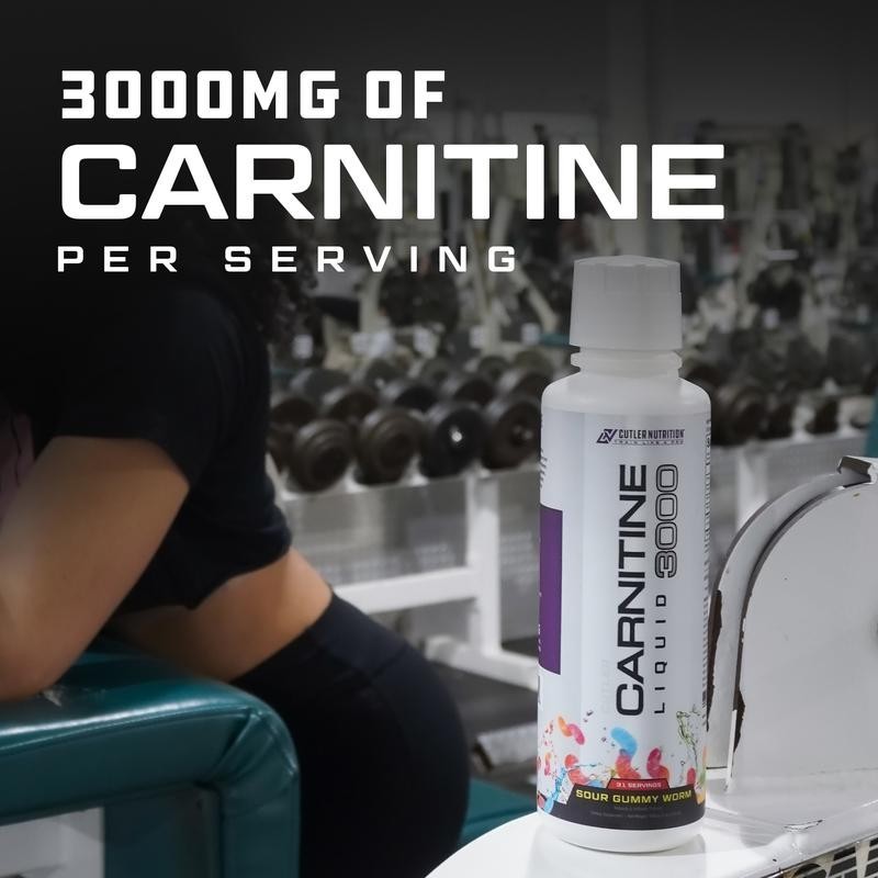 Cutler Nutrition Liquld Carnitine 3000 for Energy andRecovery Support Dietary IT