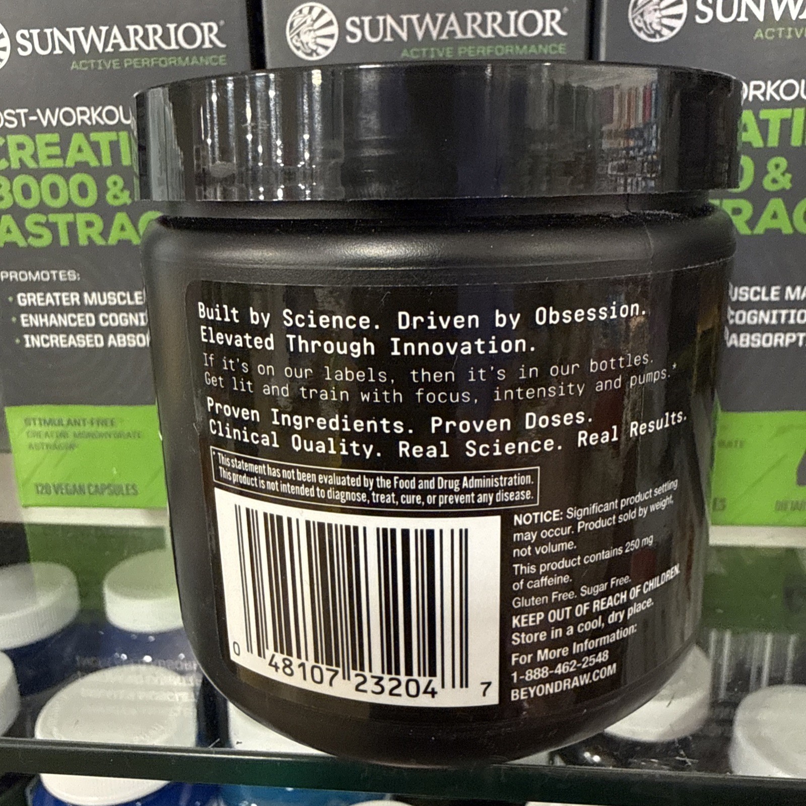 Beyond Raw LIT Clinically Dosed Pre-Workout-Strawberry Lemonade, 15 Servings.
