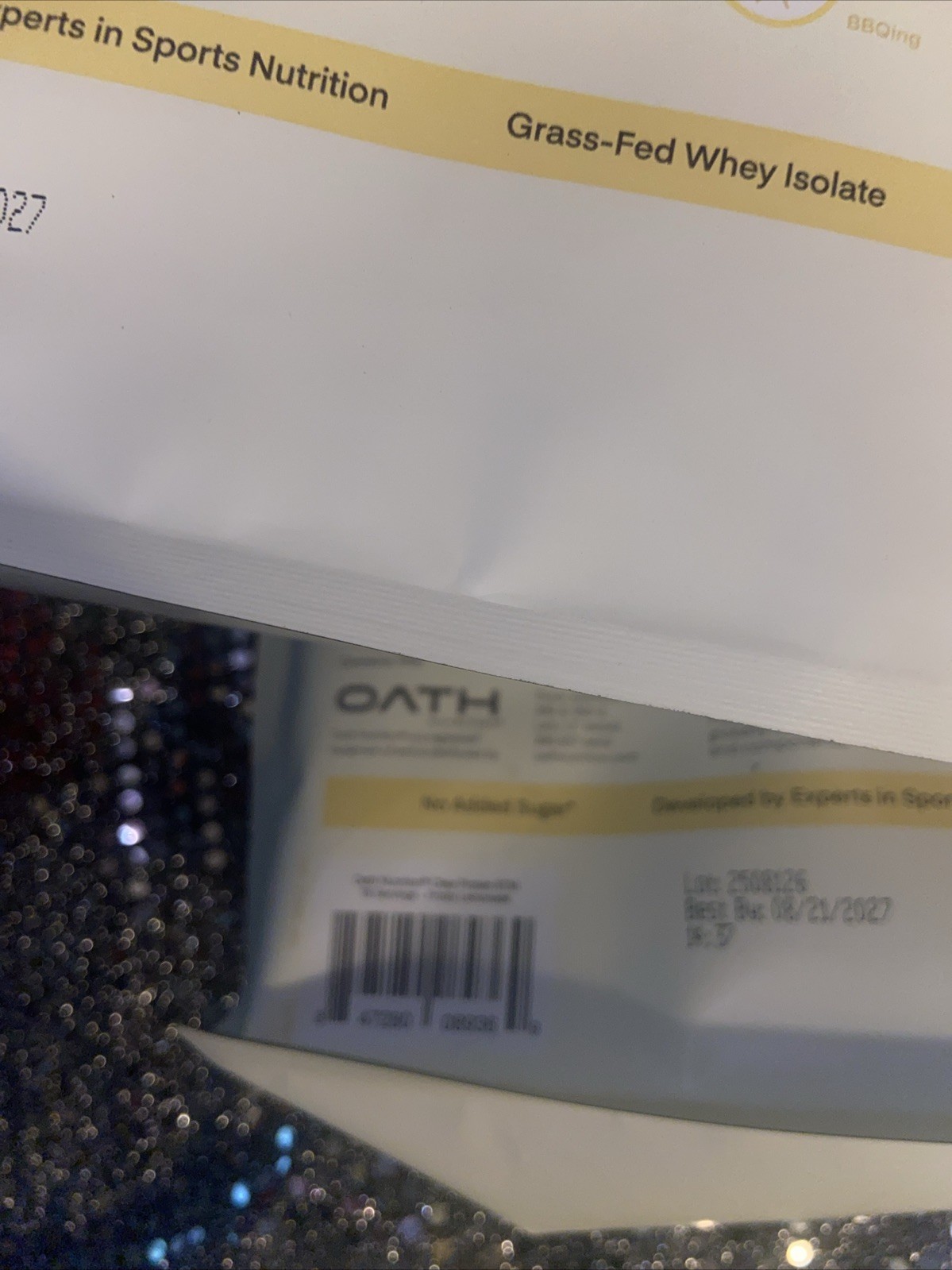 Lot Of 5 Various Oath Clear Protein Drink Mixes 18 Oz. Ea 5 Bags New Exp 8/2027