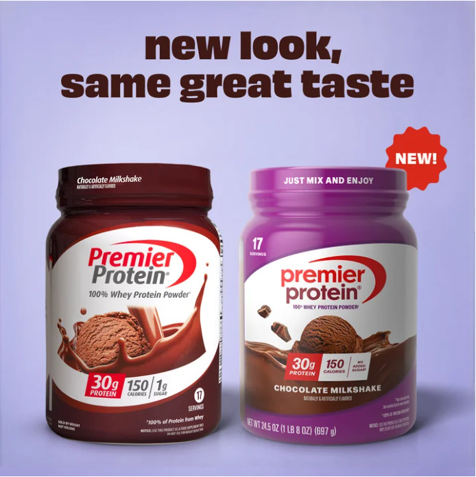 Premier Protein 100% Whey, Chocolate Milkshake, 30g, 24.5 oz