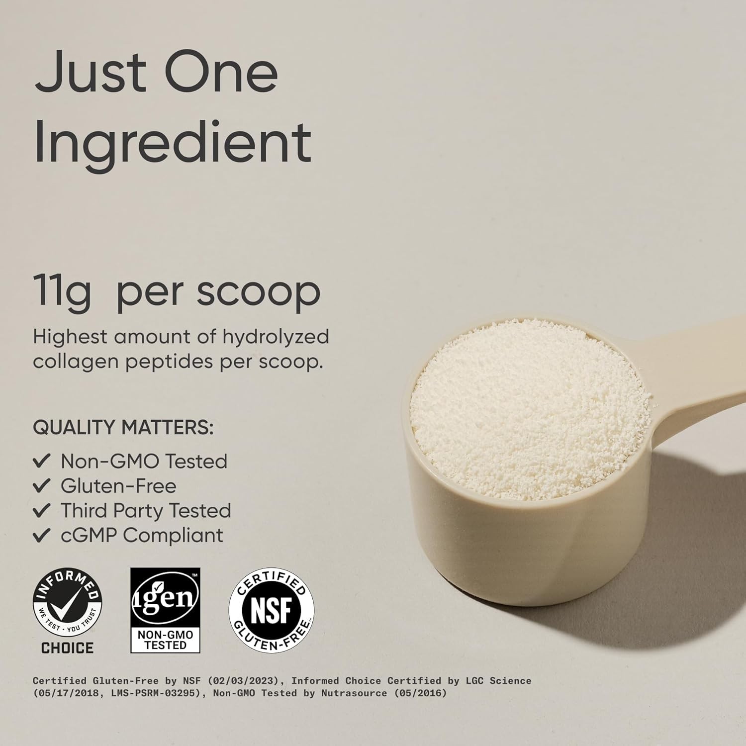 Sports Research Collagen Peptides – Hydrolyzed Type 1 & 3 Collagen Powder Protei