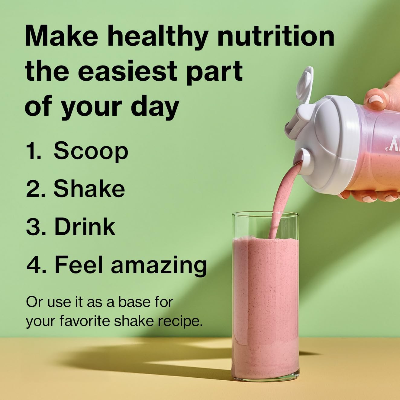 Shakeology Whey Protein Powder Blend Gluten Free, Superfood Protein Shake wi…