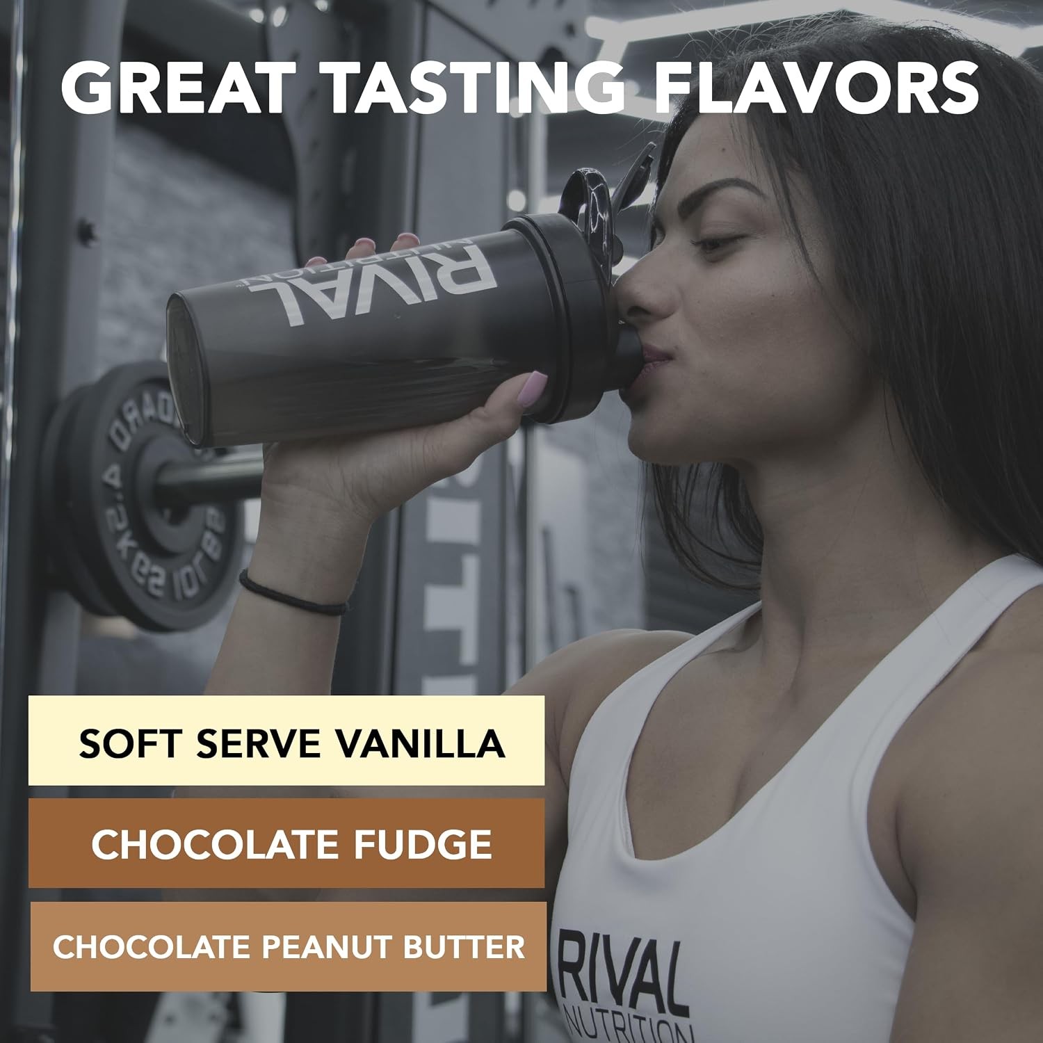 RIVAL NUTRITION Clean Gainer I High Protein Lean Gainer Powdered Drink Mix I 30g