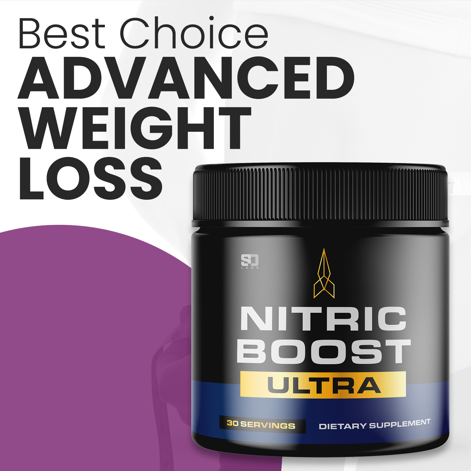 Nitric Boost Ultra Powder – Boost Energy and Support Active Lifestyles (1 Pack)