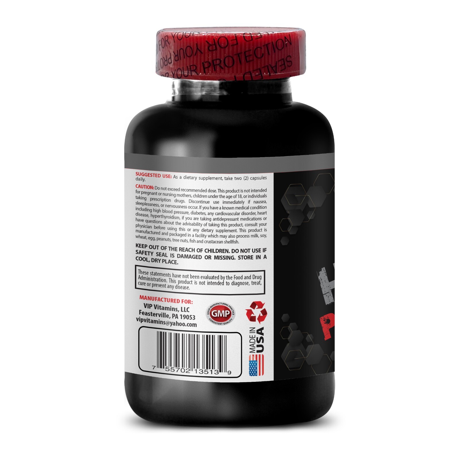 Ginseng Strength – GET HARD PILLS – Tribulus Formula 1 Bottle 60 Capsules