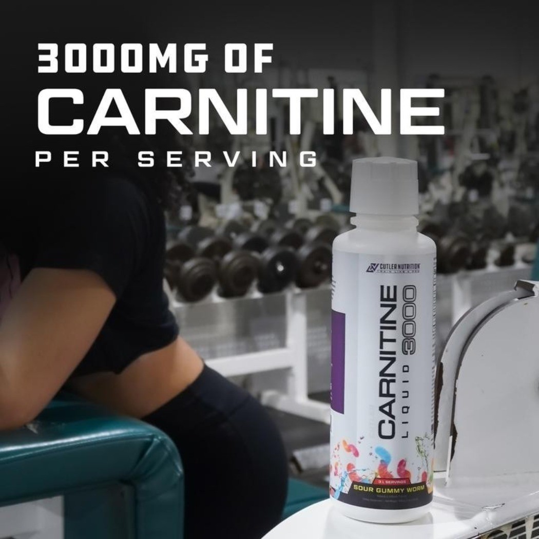 Cutler Nutrition Liquld Carnitine 3000 for Energy andRecovery Support Dietary IT