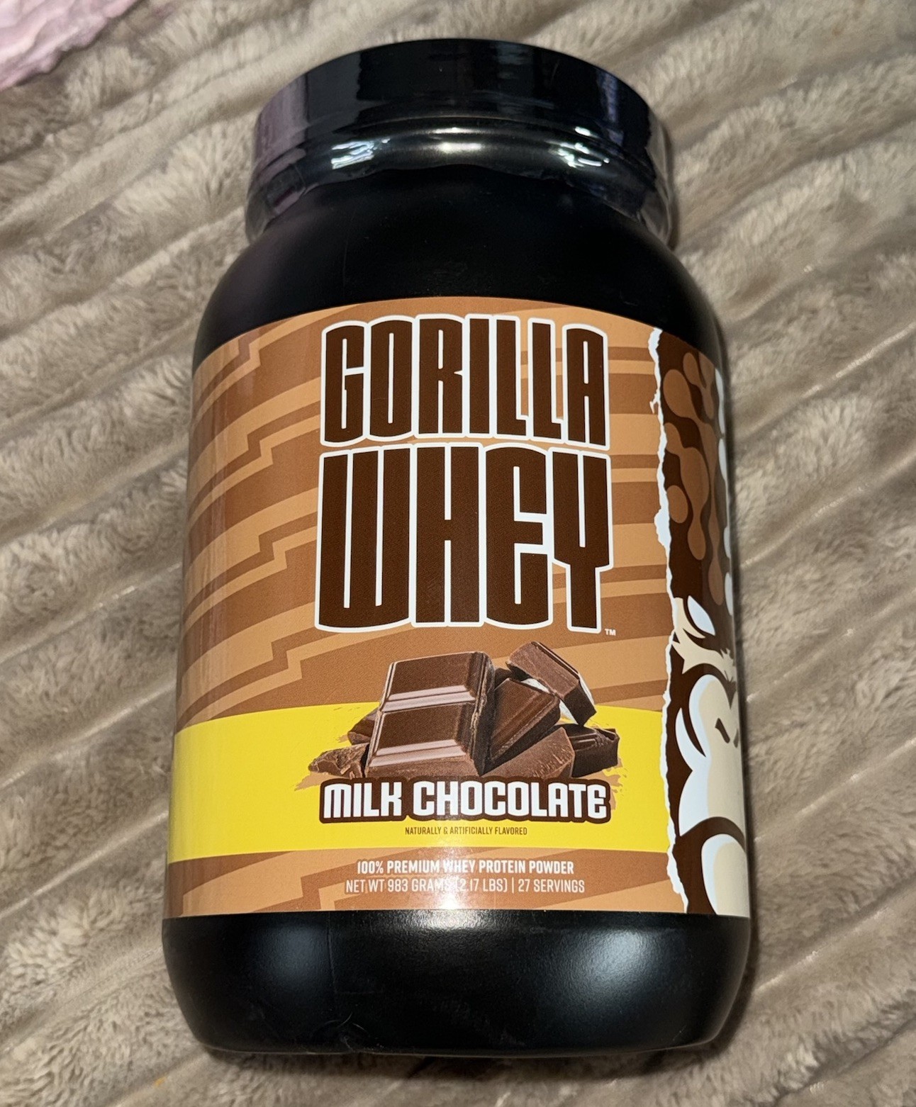 Gorilla Mind Milk Chocolate Whey Protein Powder 2.17 lb. 27 Servings 06/2027