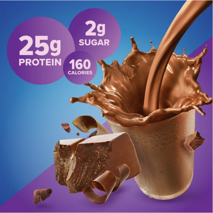 Pure Protein 100% Whey Protein Powder, Rich Chocolate, 1.75 lb, 25g Protein