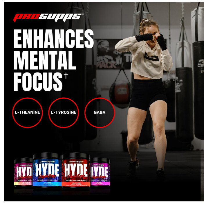 ProSupps Mr. Hyde Signature Pre-Workout Powder Blue Razz 14.7 oz