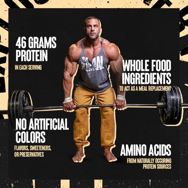 Animal Meal – Protein Shake with Whole Food Ingredients, Aids in Muscle