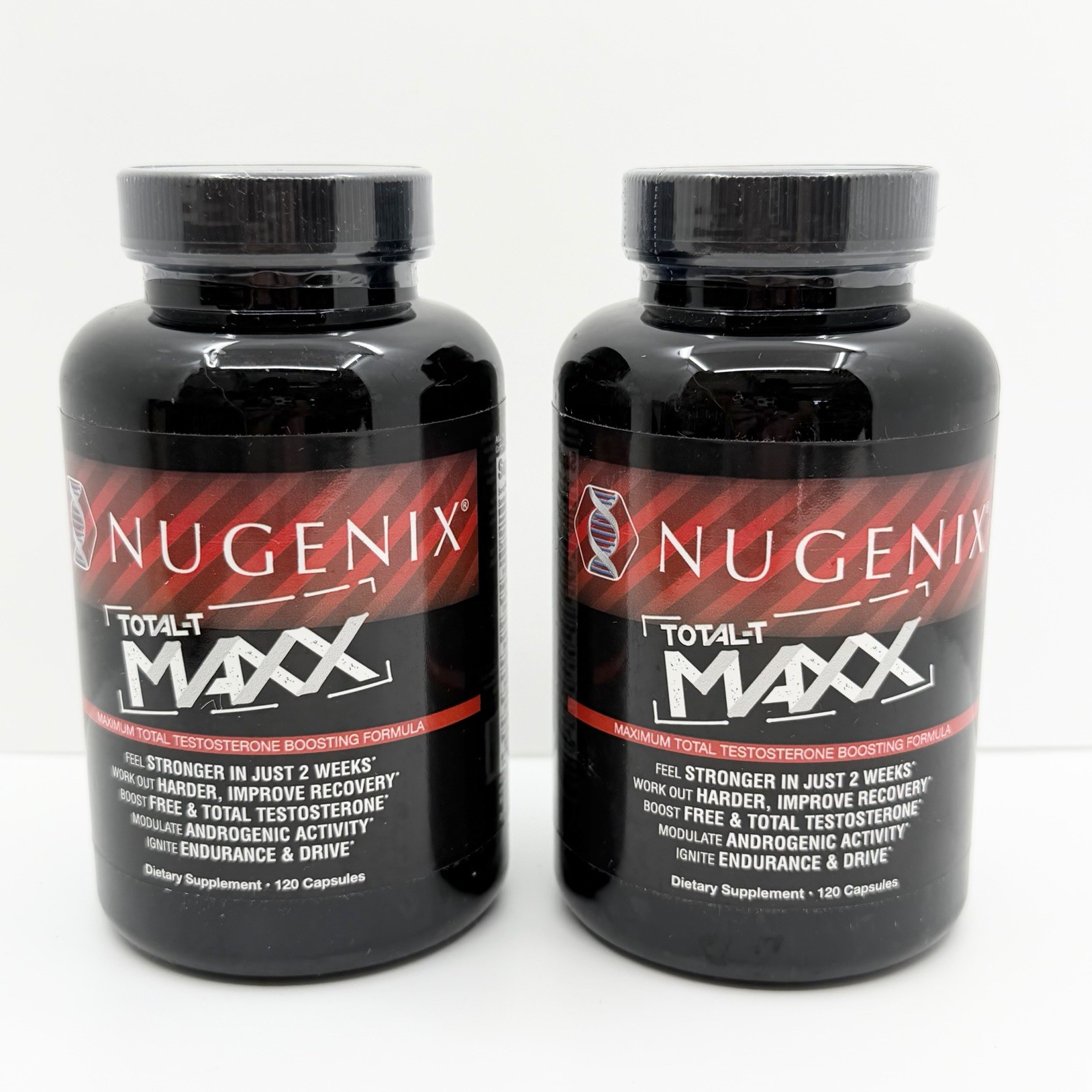 2 PACK Nugenix Total-T Maxx – Maximum Total Testosterone Booster for Men NEW