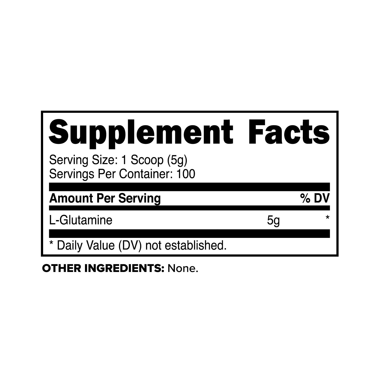 PrimaForce L-Glutamine Powder 500 Gram Dietary Supplement