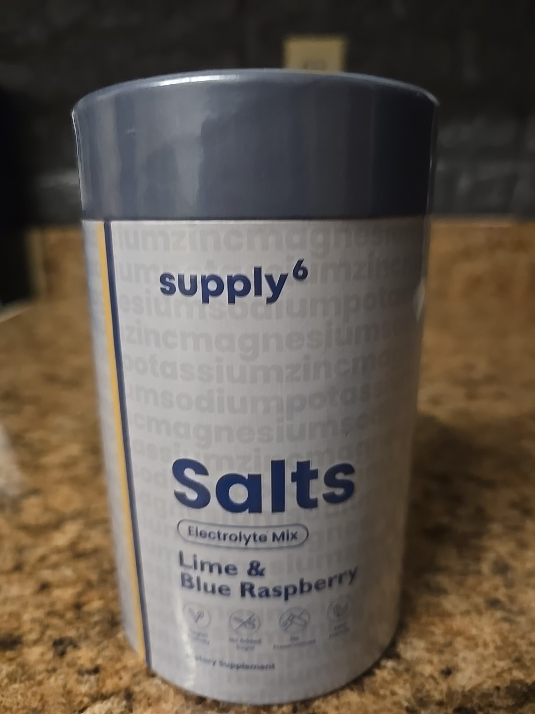 Supply6 Salts Electrolyte Mix Lime &Blue Raspberry Electrolytes – 18 Servings