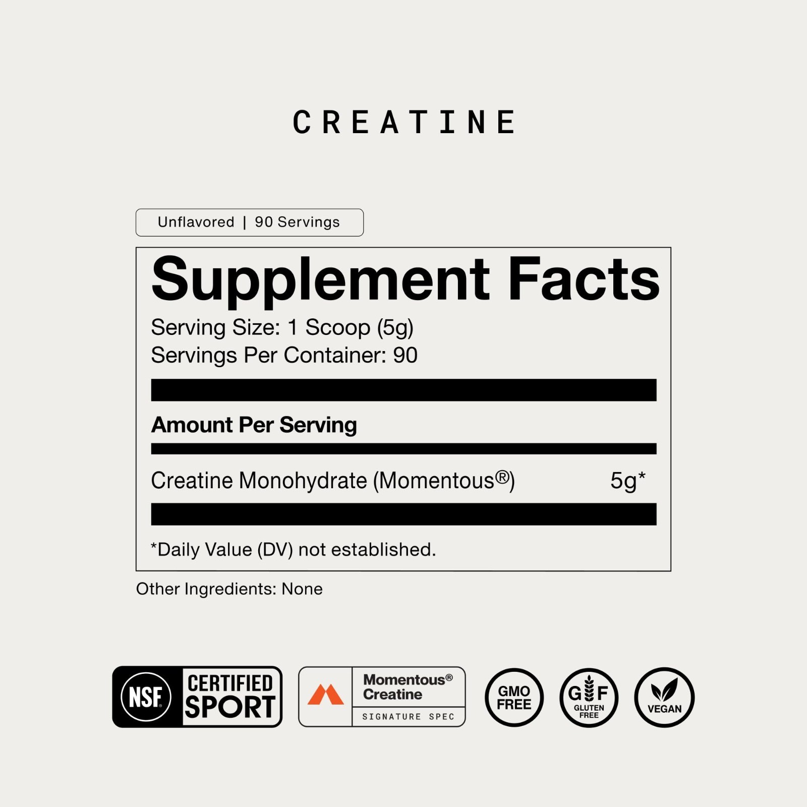 Creatine Monohydrate Powder – Supports Strength, Lean Muscle & Recovery – NSF Ce