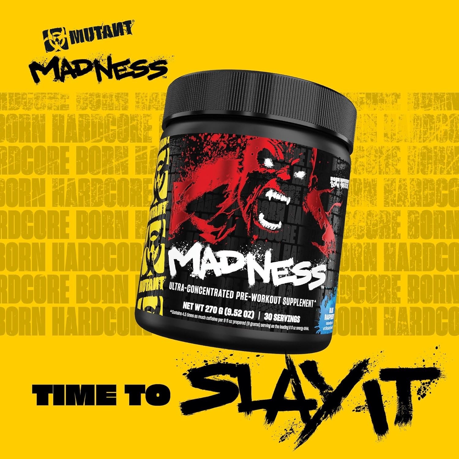 Madness Pre-Workout – Fruit Punch (30 Servings)