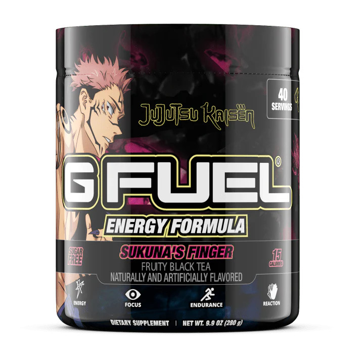 G Fuel Butters Star Fruit Tub Focus Energy Formula 40 Servings GFuel