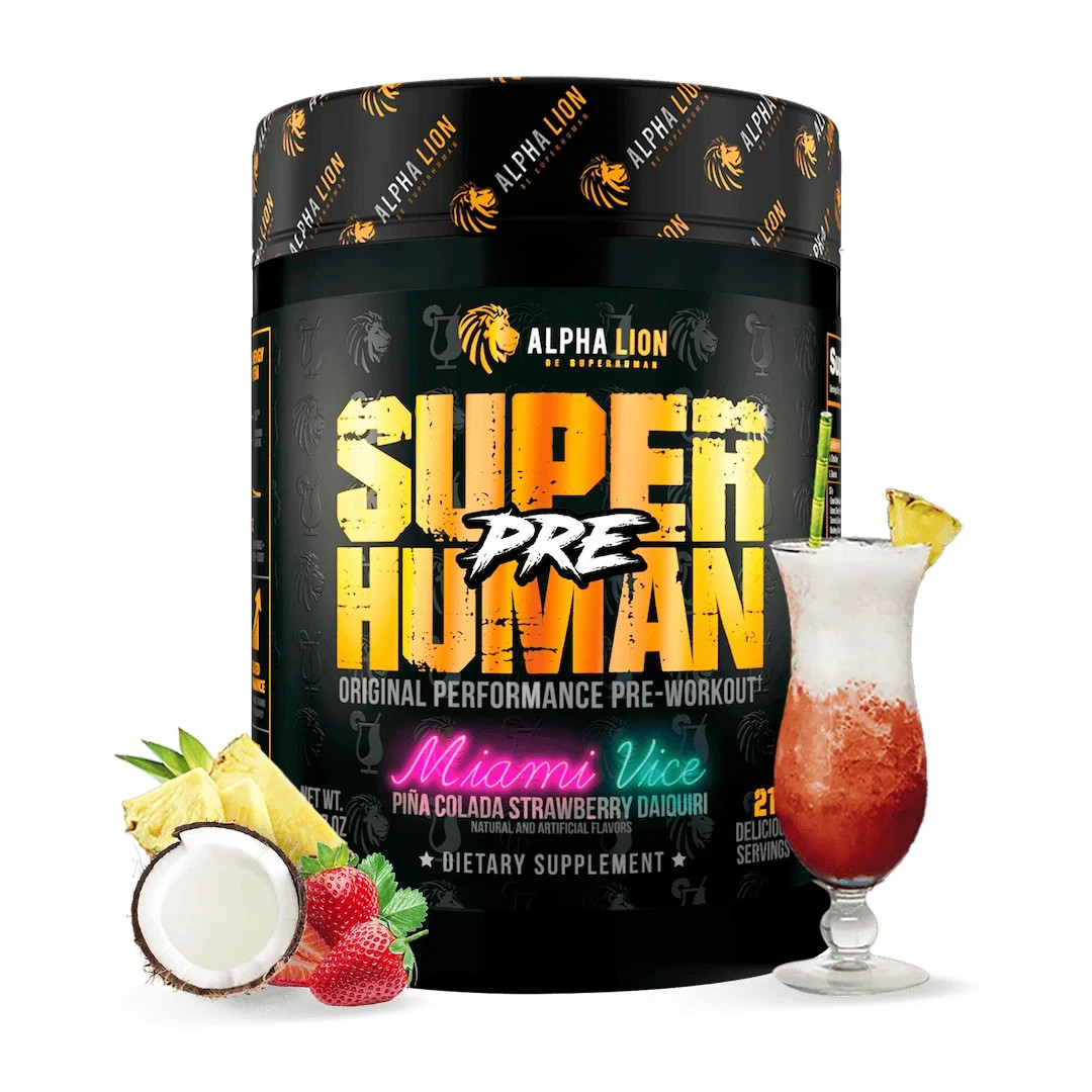 ALPHA LION SUPERHUMAN PRE Original Performance Pre-Workout Energy 21 Servings